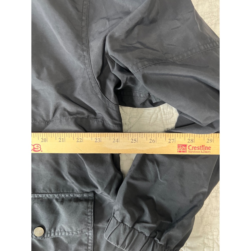 Vuori Elijo Rain Water-Resistant Black Full-zip, Hooded Jacket Size XL - Picture 6 of 8